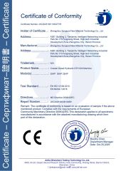 Track crawler DTH drill CE certificate from Zhengzhou Hongyi AgriTech Innovations Co.,Ltd.