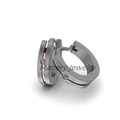 Stainless Steel Earring Set with Multiple Studs for Daily Rotation - Image 2