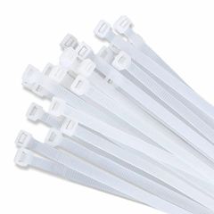 White Nylon Cable Tie Width 3 mm Color White Length 100 mm Material Nylon Pack Type Packet Usage/Application - Image 3
