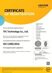 IS013485 certificate from Jiaxing Nordkang Smart Home Co., Ltd