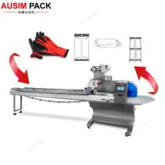 Fruit Packing Flowpack Flow Horizontal Glove Pillow Vacuum Cable Ties Packaging Machine - Image 1