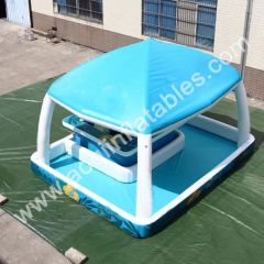 Inflatable Pool Bar Pool Inflatable Pool with Bar Min,Order 1PC Trademark AOQI Brand Name Aoqi Packing 100*50cm HS Code - Image 5