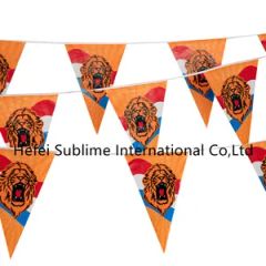 Halloween Party Flags Triangle PE Bunting Flags Color Color Origin China Style Western Party Party Flag HS Code 9505900000 - Image 3