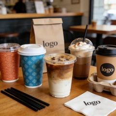 High Quality Custom Colorful Biodegradable Disposable Paper Cup Single Double Wall Paper Coffee Latte Beverage Cup - Image 5