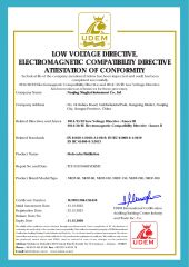 Certification certificate from Nanjing Ningkai Instrument Co., Ltd.