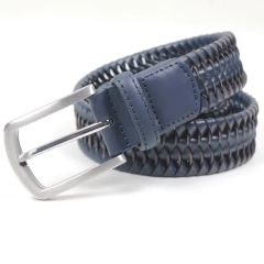 Factory Wholesale Fashion Braided Leather Belt Ideal for Formal and Casual Wear - Image 3