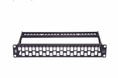 Digisol 24 Port Patch Panel Rack Size 1U Brand Digisol Ports 24 Ports Shielding F/UTP Panel Shape Rectangle Adapter Types Sc, Lc, St, Fc, - Image 1