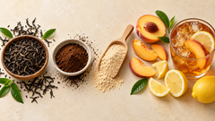Tea Extract Premixes for Nutraceuticals and Beverage premixex for beverage with  peach lemon flavour - Image 5