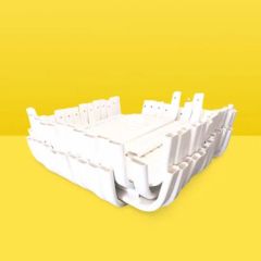 Horse Running Rails Horse Track Running Railing White Color PVC Plastic Equestrian Arenas Racing Fencing - Image 3