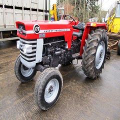 Massey Ferguson MF 175 Tractor 4-Cylinder Diesel Engine Heavy Duty Machine Low Hours 70-140 HP 4WD Gearbox - Image 5