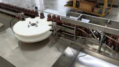 Automatic Rotation Pharmaceutical 5ml 10ml Small Bottle Oral Liquid Filling Capping and Labeling Machine - Image 3