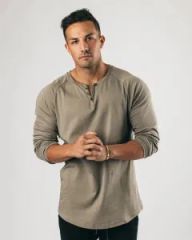 China T Shirt Manufacturing Basic Mens Fashion Long Sleeve T Shirt - NANCHANG LANGMAI CLOTHING CO., LTD.