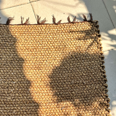 Handwoven Water Hyacinth Carpet - Image 1