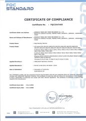 CE2 certificate of QINGDAO OSET INTERNATIONAL TRADING CO., LTD. – certificate photo, supplier certificates section