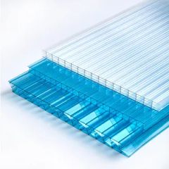 2-16mm PC Hollow Polycarbonate Roofing Sheet Lightweight Heat Insulation Plastic Panel Sheet for Greenhouse Plant Nursery Outdoor Roofing - Song New Material Technology Co., Ltd