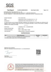 PVC CLING FILM certificate from Shenzhen King Fung Industry Co., Ltd.