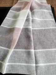100% Polyester Yarn-Dyed Linen Look Curtain - Image 6