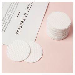 Natural Unbleached Makeup Remover Rounds Sample Free Origin China OEM/ODM Accepted Trademark Jiaxin HS Code 3005901000 Shape - Image 4