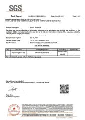 SGS TESTING REPORT of PANEL FIXINGS certificate from Dongguan Meijoin Plastic Products Co., Ltd.