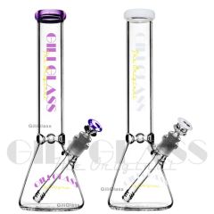 Gili-106 Giliglass 15 Inches Glass Water Pipes Bubbler Art DAB Rig Design Beaker - Image 2