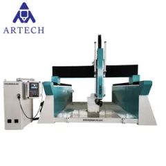 Aluminum Wood Pattern Moulds Making 5axis CNC Router Voltage 380V Inverter Delta CNC or Not CNC Warranty 1 Year Weight 10000kgs - Image 2