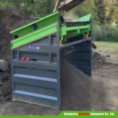 Topsoil Vibrating Screen Topsoil Vibration Sieve Stone Sand Vibrating Screen - Image 4