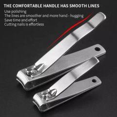 Classic Stainless Steel Nail Clippers - Image 6