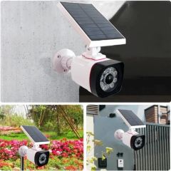 Outdoor Security Camera Solar LED Induction Wall Mounted Remote Control Sensor Lamp - Image 3