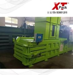 Semi-Automatic Horizontal Baler Machine with Manual Feeding for Scrap Metal/Straw/Plastic - Image 1