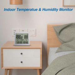 High Precision Thermo-Hygromet Home and Laboratory Use Hygrometer Temperature Humidity Monitor Thermo Hygrometer - Image 4