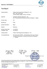 CR ROHS Test certificate from Changzhou Dengyue Polymer Group Co., Ltd.