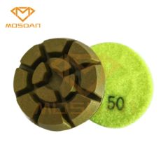 4 Inch Grit 100 Diamond Floor Concrete Abrasive Polishing Pads - Xiamen Mosdan Import & Export Co., Ltd.
