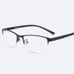 Pure Metal Semi Rimless Frame for Optical Eye Glasses - Image 5