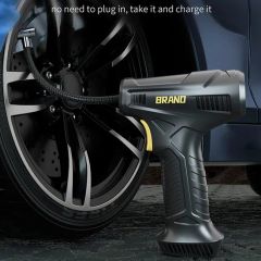 Friendly Car Tire Inflator Compact LCD Display Auto Stop Function - Image 3