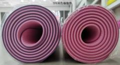 Eco Friendly 10mm Home Exercise Gym Workout Sports Non Slip Custom Fitness Branded TPE PU Yoga Mat - Image 4