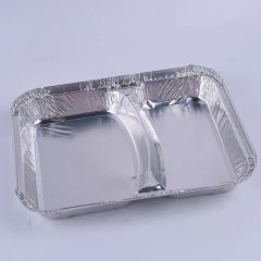 Premium 2 Compartment Aluminum Foil Food Storage Containers - Image 6