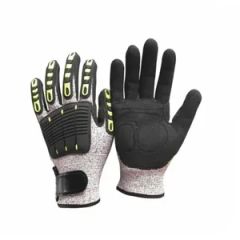 Motorcycle Gloves Nitrile AntiScratch AntiStatic AntiCut Gray L 1Y MOQ10000 - Image 6