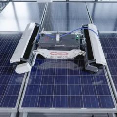 High Efficiency D1000PRO Crawler Type Remote Control Solar Photovoltaic Panel Cleaning Machine - Image 2