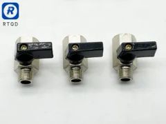 Pneumatic Mini Ball Valve 2 Thread 3 Thread 4 Thread Inner and Outer Teeth Switch Valve Brass Mini Ball Valve Jfl Series - Image 5