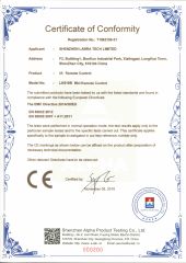 Remote control CE certificate from SHENZHEN LABRA TECH CO., LTD.