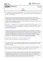 Test Report Products certificate from Shandong Schnellgoal Machinery Technology Co., Ltd