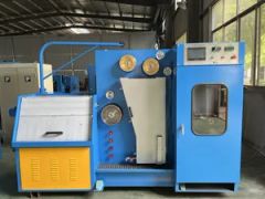 High Speed Fine Copper Wire Drawing Machine (Outlet 0.10-0.52mm ) Wire Drawing Machine with Annealing - Image 5