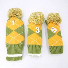 Long Neck Golf Equipment Head Headcover Customized Golf Headcover - Image 3