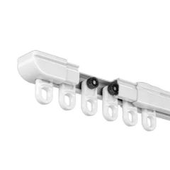 Wholesale Customized Classic American Style Surface Mount Single Layer Curtain Track - Image 6