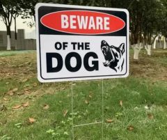 Plastic Corrugated Yard Sign Lawn Sign Road Sign with Real Estate Stake PP Material - Image 5