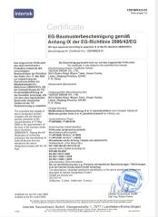 certificate certificate from YONGKANG NOVA HARDWARE CO., LTD.