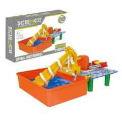 DIY Assemble Science Waterwheel Rotating Model Toy Colorful 21x6x15cm NH720041 15D EN71 - Image 2