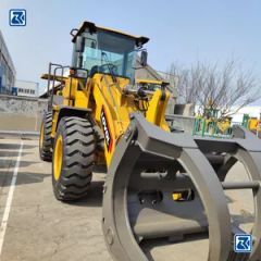 Low Price China Brand Lovol Forestry Machinery Wood Wheel Loader - Image 2