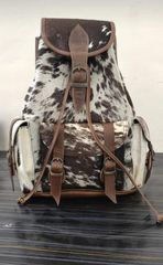 Genuine Cow Buffalo Calf Leather Back Bag - Image 6