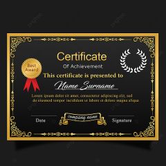 certificate certificate from Guangzhou Hanguang Fashion Co., Ltd